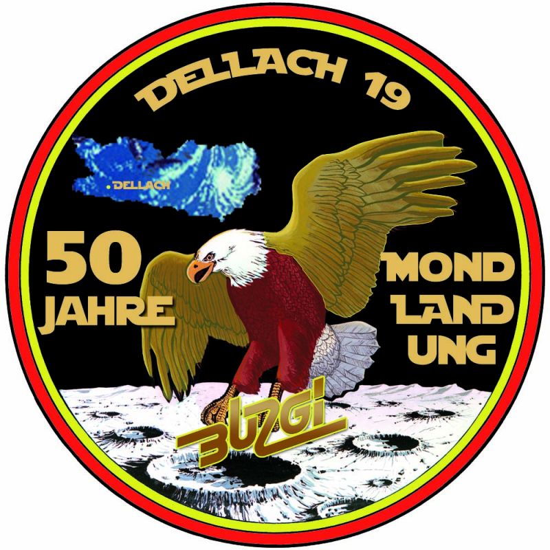 Event-Logo für 50 Jahre Mondlandung - Die große Buzgi-Show! am 20.07.2019 um 20:00 Uhr in Dellach