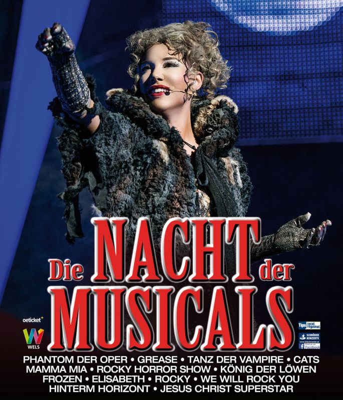 Event-Logo für Die Nacht der Musicals am 04.01.2022 um 20:00 Uhr in Linz