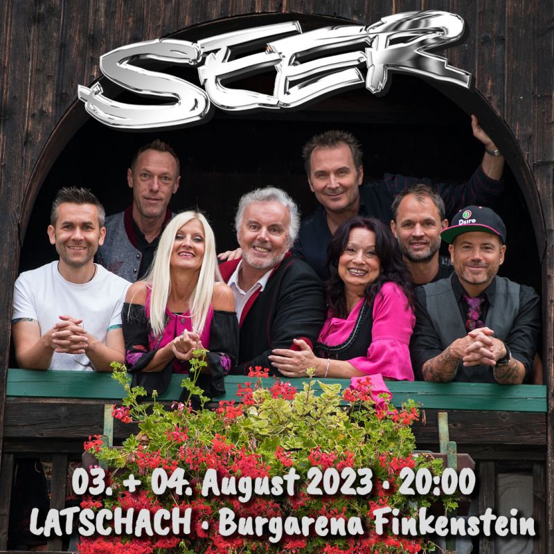 Event-Logo für Die Seer am 03.08.2023 um 20:00 Uhr in Finkenstein am Faaker See