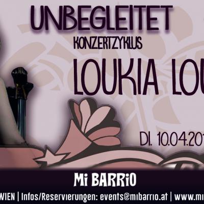 Bild 1 zu Unbegleitet: Loukia Loulaki  am 10. April 2018 um 19:30 Uhr, Mi Barrio (Wien)