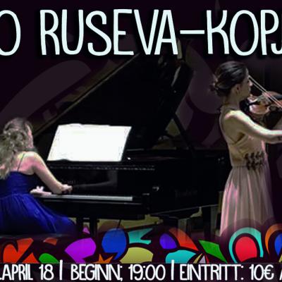 Yoanna Ruseva & Veronika Kopjova im Konzert