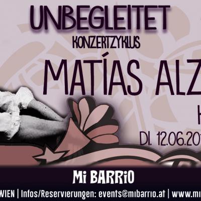Unbegleitet - Matías Alzola, Klavier