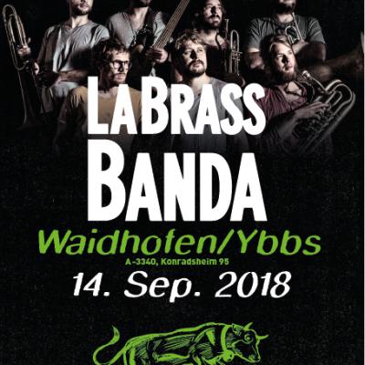 Bild 2 zu LaBrassBanda Live in Waidhofen/Ybbs am 14. September 2018 um 20:00 Uhr, Festzelt Hause 
