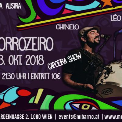 Bild 1 zu La Fiesta de Brasil: Capoeira Show und Konzert ! am 13. Oktober 2018 um 21:30 Uhr, Mi Barrio (Wien)