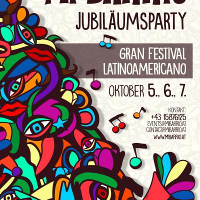 Bild 1 zu Gran Festival Latinoamericano am 07. Oktober 2018 um 16:00 Uhr, Mi Barrio (Wien)