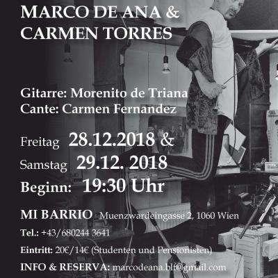 Bild 1 zu Tablao Flamenco am 29. Dezember 2018 um 19:30 Uhr, Mi Barrio (Wien)