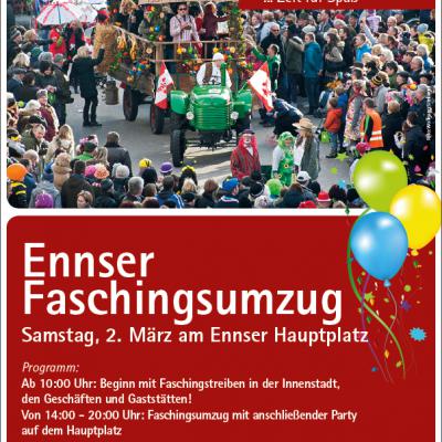 Bild 1 zu Ennser Faschingsumzug 2019 am  um 10:00 Uhr, Hauptplatz Enns (Enns)
