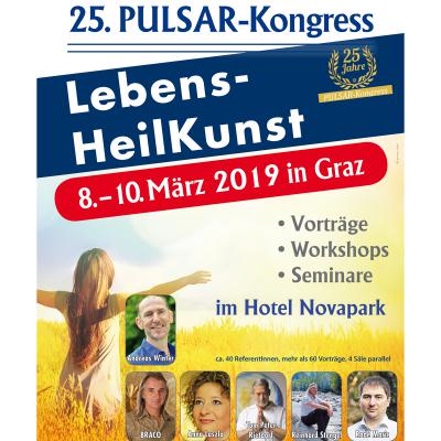 Bild 1 zu 25. PULSAR-Kongress "LebensHeilKunst" am  um 08:00 Uhr, Hotel Novapark (Graz-Gösting)