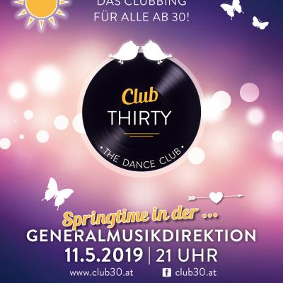 Bild 1 zu Club Thirty - The Dance Club am 11. Mai 2019 um 21:00 Uhr, generalmusikdirektio (Graz)