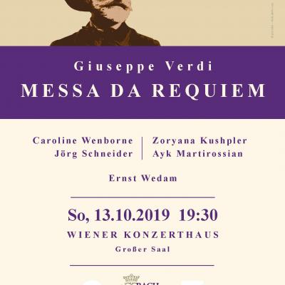 Bild 2 zu Giuseppe Verdi. Messa da Requiem am 13. Oktober 2019 um 19:30 Uhr, Wiener Konzerthaus (Wien)