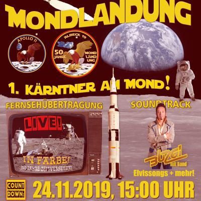 Bild 1 zu 50 Jahre Mondlandung - Die große Buzgi-Show! am 24. November 2019 um 15:00 Uhr, Schloss Albeck - Sirnitz (Sirnitz)