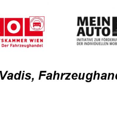 Bild 1 zu "Quo vadis, Fahrzeughandel?" am 28. Oktober 2019 um 17:30 Uhr, Novomatic-Forum, Salon Schmid (Wien)