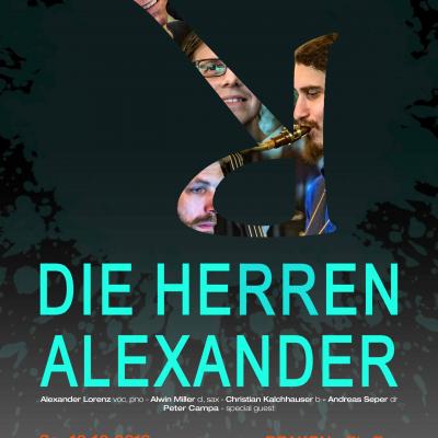 Bild 1 zu DIE HERREN ALEXANDER am 19. Oktober 2019 um 20:00 Uhr, DRAKON - Die Bar (Wien)