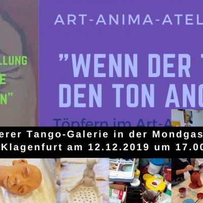 Bild 1 zu Vernissage in der Tangogalerie Art-Anima  am 12. Dezember 2019 um 17:00 Uhr, Tangogalerie Art-Anima (Klagenfurt)