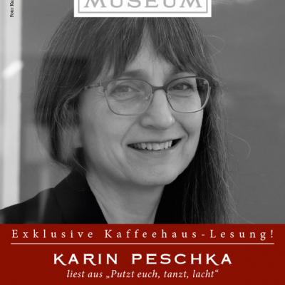 Bild 1 zu Kaffeehauslesung mit Karin Peschka am 26. August 2020 um 16:00 Uhr, Café Museum (Wien)