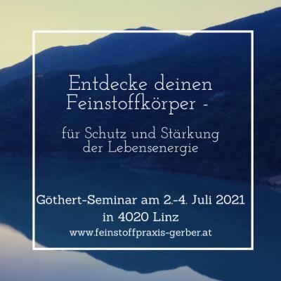 Bild 1 zu Entdecke deinen Feinstoffkörper - Göthert-Seminar am 02. Juli 2021 um 17:30 Uhr, Seminarzentrum Elisana (Linz)