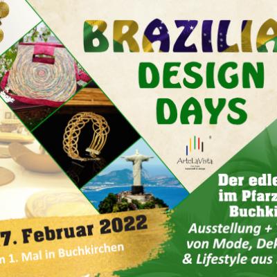 Bild 1 zu Brazilian Design Days - Buchkirchen am 26. Februar 2022 um 10:00 Uhr, Pfarrzentrum Buchkirchen (Buchkirchen bei Wels)