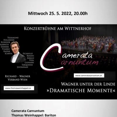Bild 1 zu Camerata Carnuntum & Thomas Weinhappel am 25. Mai 2022 um 20:00 Uhr, Konzertbühne Wittnerhof (Gramatneusiedl)