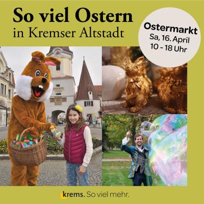 Bild 1 zu Kremser Ostermarkt am 16. April 2022 um 09:00 Uhr, Kremser Innenstadt (Krems an der Donau)