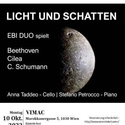 Bild 1 zu Licht und Schatten am 10. Oktober 2022 um 19:00 Uhr, VIMAC (Wien)