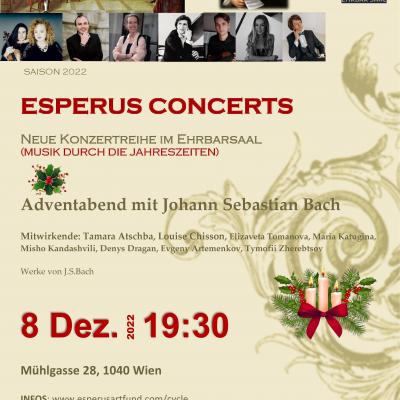 Bild 3 zu Adventabend mit Johann Sebastian Bach am 08. Dezember 2022 um 19:30 Uhr, Ehrbar Saal (Wien)