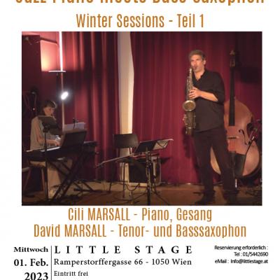 Bild 1 zu Jazz Paino meets Bass Saxophon am 01. Februar 2023 um 20:00 Uhr, Little Stage (Wien)