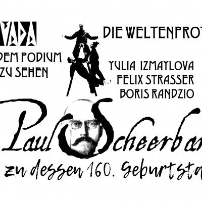 Bild 1 zu 160 Jahre Paul Scheerbart am 08. Januar 2023 um 20:00 Uhr, VENTIL kultur raum  (Klagenfurt )