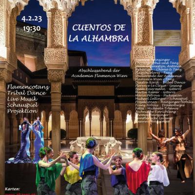 Bild 1 zu Cuentos de la Alhambra am 04. Februar 2023 um 19:30 Uhr, Theater Akzent (Wien)