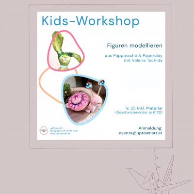 Bild 1 zu Kids - Workshop Modellieren am  um 10:00 Uhr, UpTown Art Galerie (Graz)