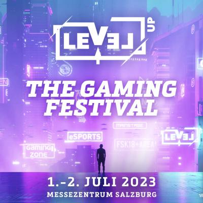 Bild 1 zu LEVEL UP - The Gaming Festival am 01. Juli 2023 um 10:00 Uhr, Messezentrum Salzburg (Salzburg)