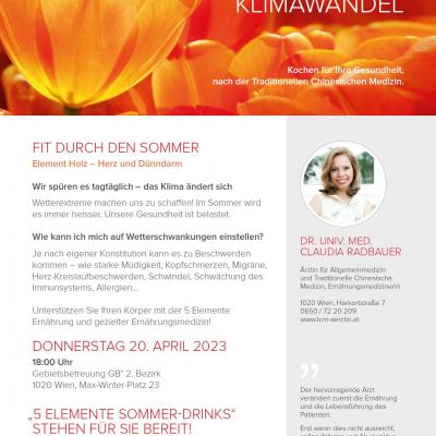 Bild 1 zu Vortrag: Fit durch den Sommer am 20. April 2023 um 18:00 Uhr, Gebietsbetreuung GB* 2. Bezirk (Wien)