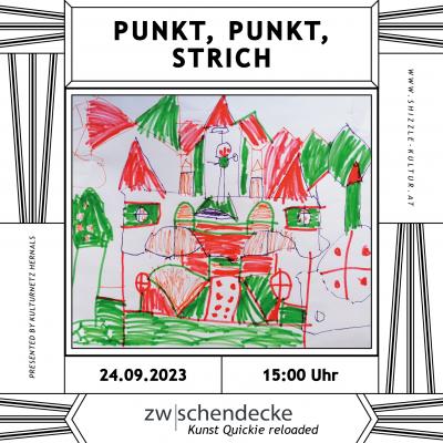 Bild 1 zu KNH-Kunst Quickie reloaded: Punkt, Punkt, Strich am 24. September 2023 um 15:00 Uhr, Galerie Zwischendecke (Wien)