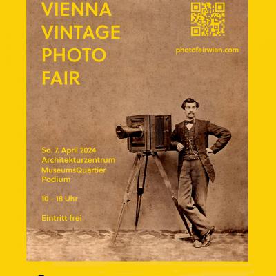 Bild 1 zu Vienna Vintage Photo Fair 2024 am 07. April 2024 um 10:00 Uhr, MuseumsQuartier AzW, Podium (Wien)