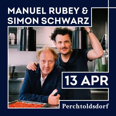 Bild 1 zu Manuel Rubey & Simon Schwarz am 13. April 2024 um 19:30 Uhr, Burg Perchtoldsdorf (Perchtoldsdorf)