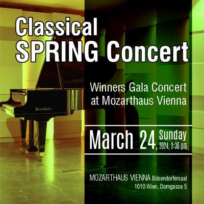 Classical Spring Concert at Mozarthaus Vienna