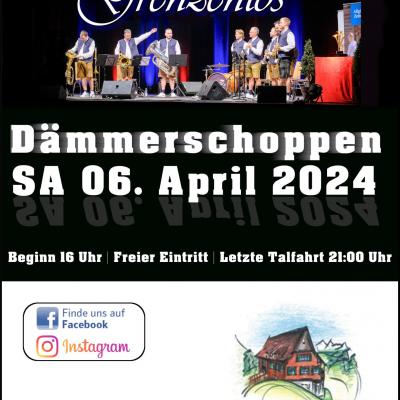 Bild 1 zu Dämmerschoppen am 06. April 2024 um 16:00 Uhr, Pfänderdohle (Lochau)