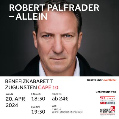 Bild 1 zu Robert Palfrader  am 20. April 2024 um 19:30 Uhr, CAPE 10 (Wien)
