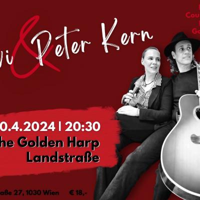 Bild 1 zu Peter Kern & Evi Kern am 20. April 2024 um 20:30 Uhr, Golden Harp Landstraße (Wien)