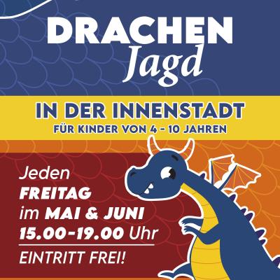 Bild 1 zu Drachenjagd am 24. Mai 2024 um 15:00 Uhr, Drachenjagd (Klagenfurt)