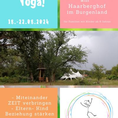 Familienyoga Abenteuer Tage am Haarberghof