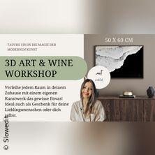 3D Waves Art, Wine & Tapas Workshop