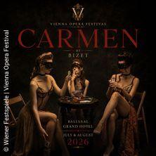 Wiener Festspiele 2026 - Carmen in Wien am 18. Juli 2026 um 20:00 Uhr